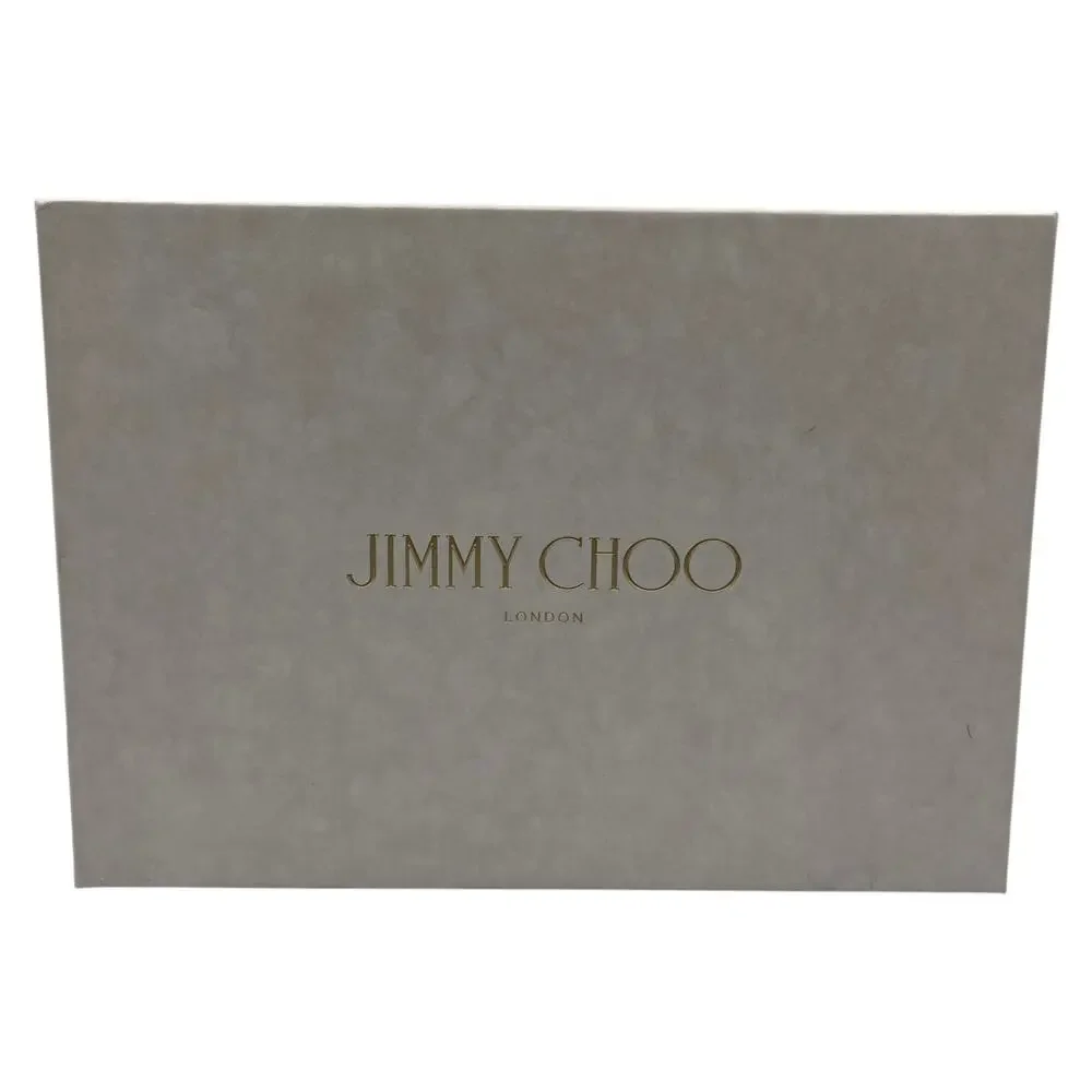 Jimmy Choo Pumps Heels Love 100 Pointed Toe Patent Leather Ballet Pink Size 38.5